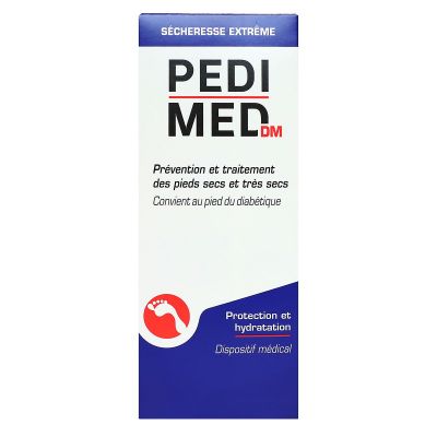 Pedimed DM Prévention traitement pieds très secs 100ml