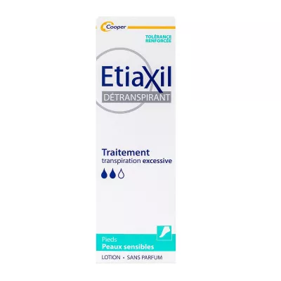 Détranspirant pieds peaux sensibles lotion 100ml
