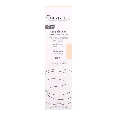 Couvrance fond teint correcteur 1.0 Porcelaine 30ml