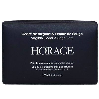 Homme savon solide surgras cèdre sauge corps toute peau 125g