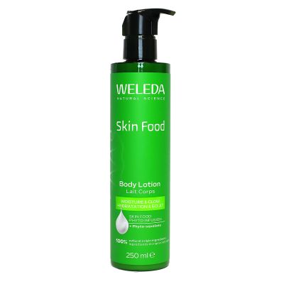 Skin Food lait corps hydratation et éclat peau sèche 250ml