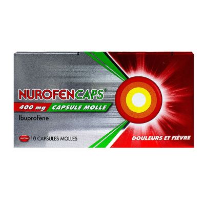 Nurofen 400mg 10 capsules molles