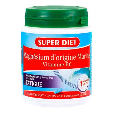Magnésium marin B6 90 comprimés sécables