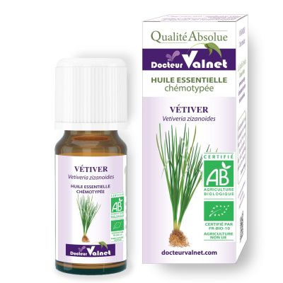 Huile essentielle vétiver bio 10ml