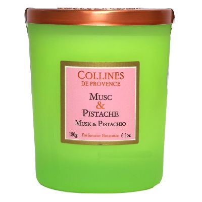 Bougie Musc et Pistache 180g