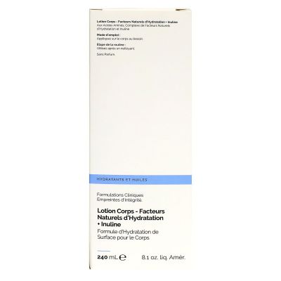 Lotion corps facteurs naturels d'hydratation + Inuline 240ml