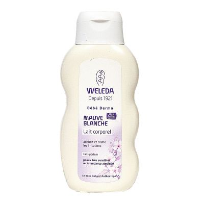 Bébé Derma lait corporel mauve blanche 200ml