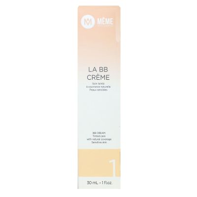 La BB crème soin teinté à couvrance naturelle peau sensible n°1 30ml