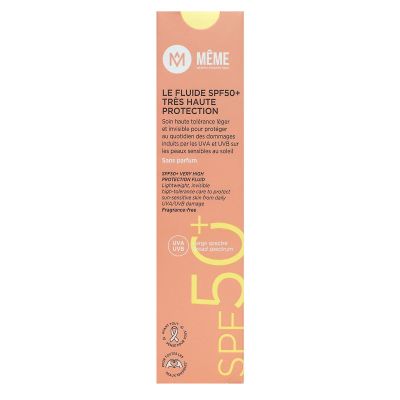 Le fluide solaire peau sensible SPF50+ 40ml