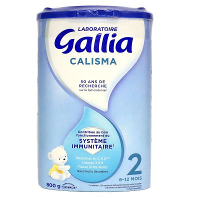 Calisma 2 lait 2ème 6-12 mois 800g