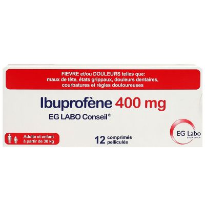 Ibuprofene 400mg 12 comprimés