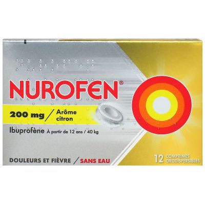 Nurofen 200mg 12 comprimés orodispersibles