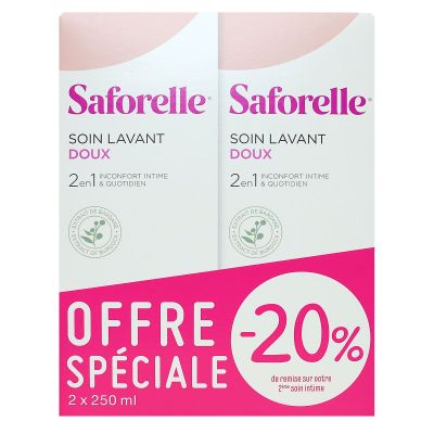 Soin lavant intime bardane 2x250ml