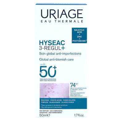 Hyseac3 Regul soin global anti-imperfections SPF50+ 50ml