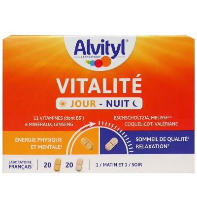 Vitalité jour / nuit 40 comprimés
