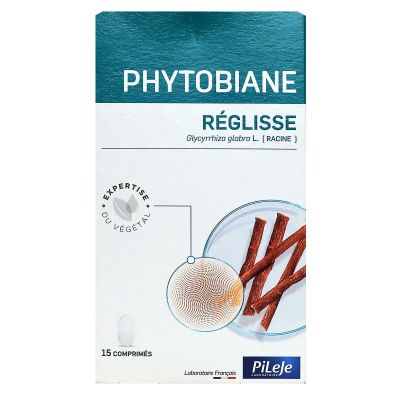 Phytobiane Réglisse 15 comprimés