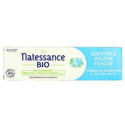 Dentifrice haleine fraiche Bio 75ml