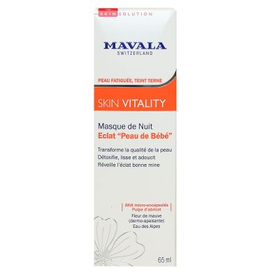 SkinSolution Skin Vitality masque bébé nuit 65ml
