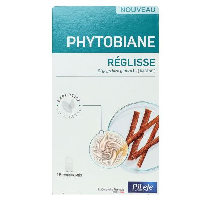 Phytobiane Réglisse 15 comprimés