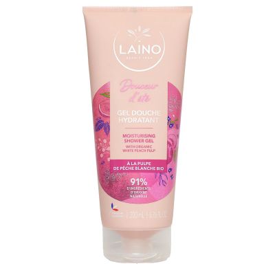 Gel douche pêche blanche 200ml