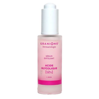 Dermatologie serum acide glycolique 12% 30ml