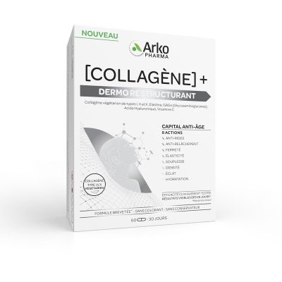Collagene+ Dermo restructurant 8 actions 60 gélules