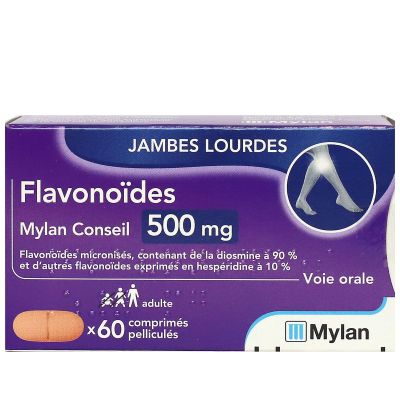 Flavonoides 500mg 60 comprimés