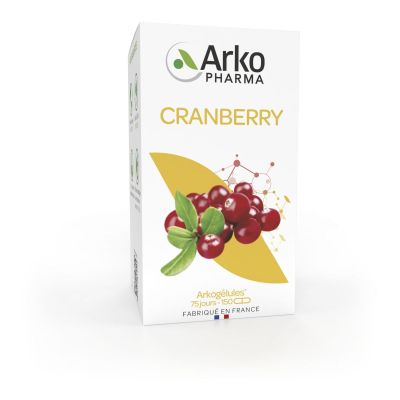 Arkogélules cranberryne canneberge 150 gélules