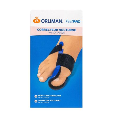 Feetpad correcteur nocturne hallux valgus pied gauche small S