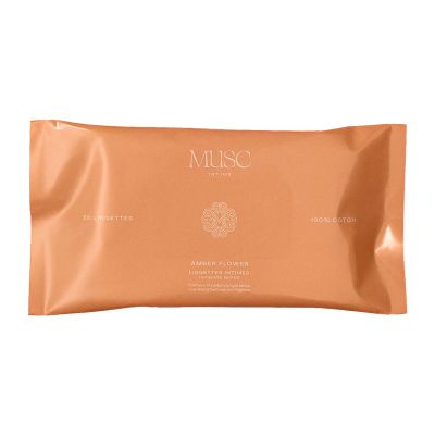 Amber Flower 30 lingettes intimes