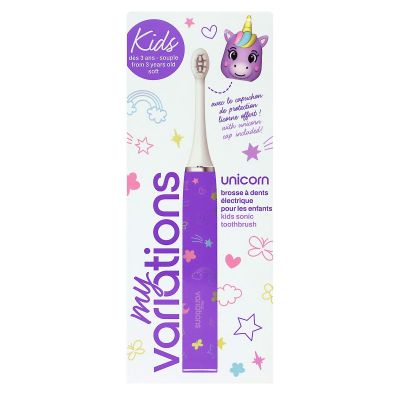 Kids brosse à dents électrique +3 ans Licorne