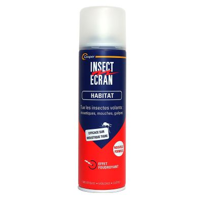 Insecticide aerosol Habitat moustique mouche guepe 250ml
