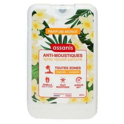 Spray répulsif anti-moustiques Monoï 40ml