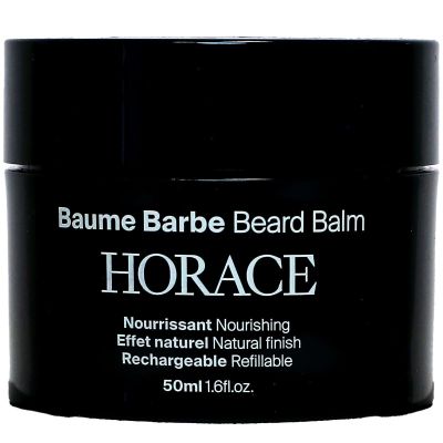 Baume à barbe nourrissant effet naturel rechargeable 50ml