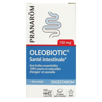 Digestarom Oleobiotic sante intestinale 15 capsules