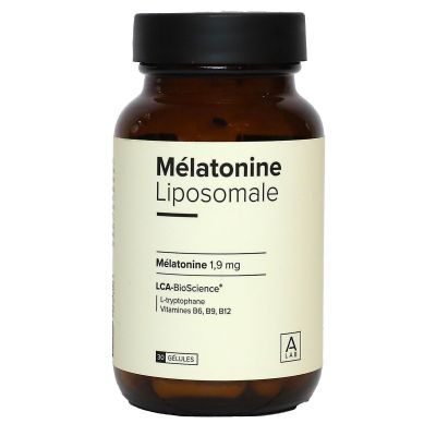 Mélatonine Liposomal 1,9mg sommeil Jetlag 30 gélules