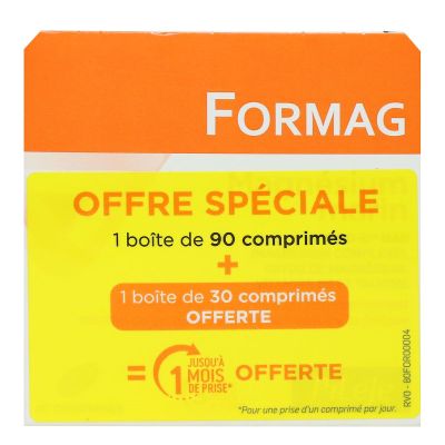 Formag magnésium marin 90 comprimés + 30 offerts