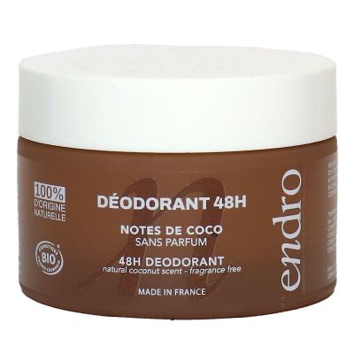 Déodorant 48h bio notes de coco 50g