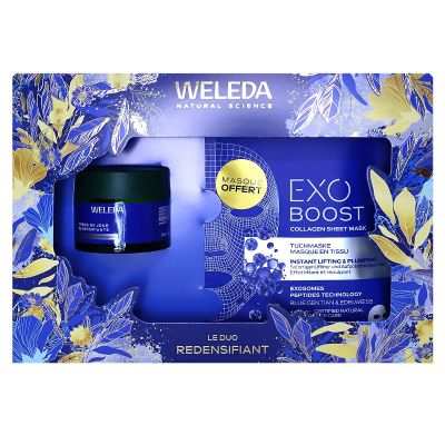 Coffret Visage Gentiane Bleue duo redensifiant Exo Boost