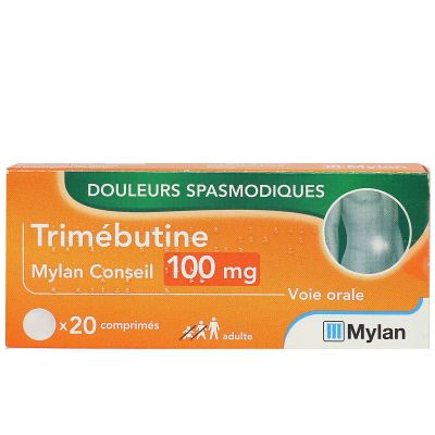 Trimébutine 100mg 20 comprimés