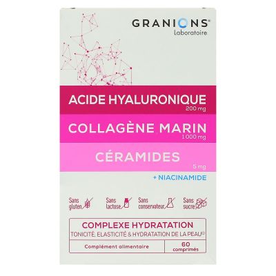 Complexe Hydratation peau cheveux et ongles 60 comprimés