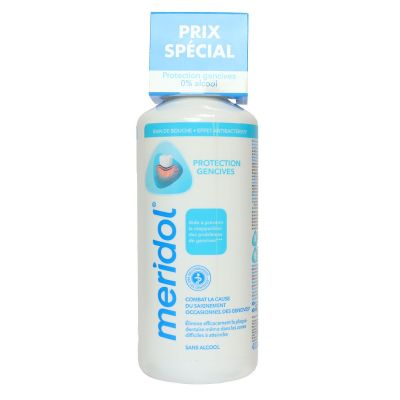 Meridol Protection gencives alcool 0% bain de bouche 400ml
