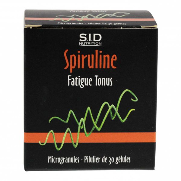 Spiruline fatigue & tonus 30 gélules