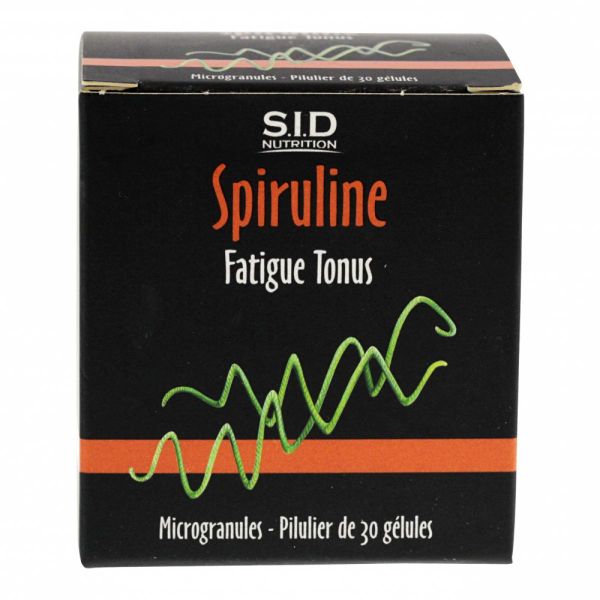 Spiruline fatigue & tonus 30 gélules