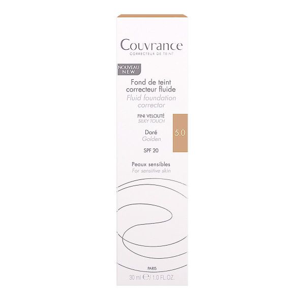 Couvrance fond teint correcteur 5.0 Doré 30ml