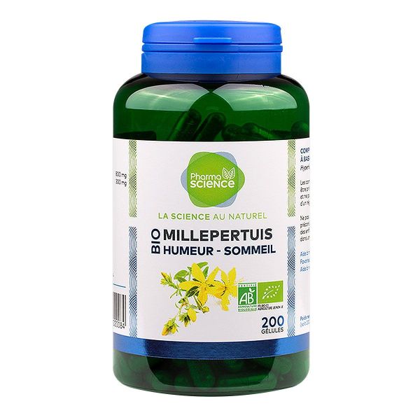 Millepertuis bio 200 gélules