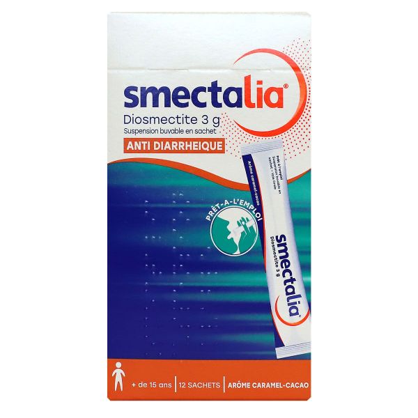 Smectalia 3g caramel cacao 12 sachets
