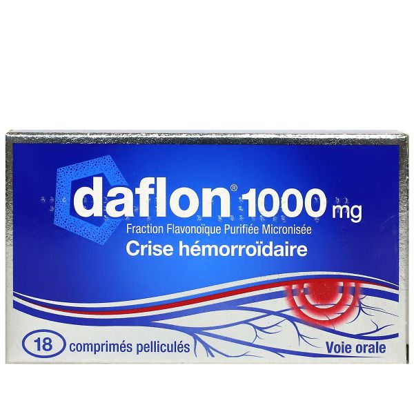 Daflon 1000mg 18 comprimés