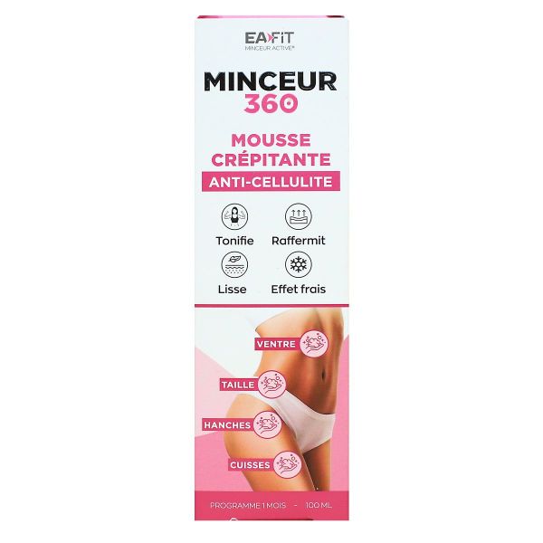 Minceur 360 mousse crépitante anti-cellulite 100ml