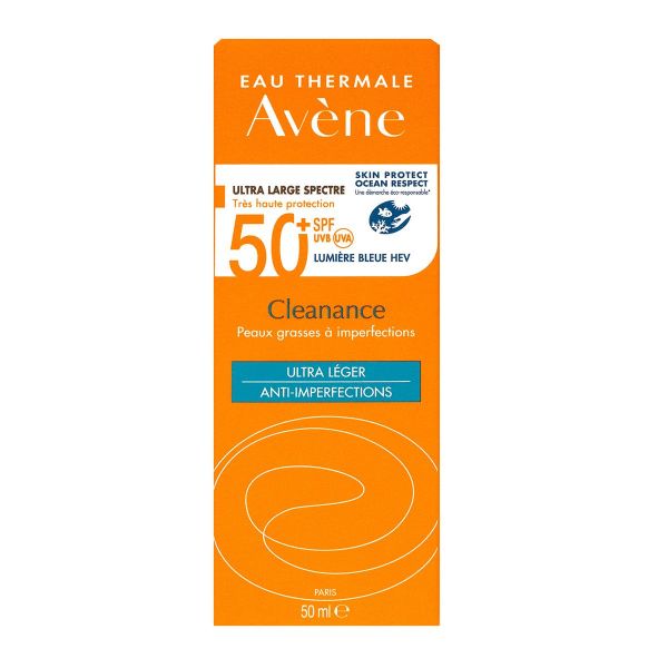 Cleanance solaire peau grasse SPF50+ ultra léger 50ml